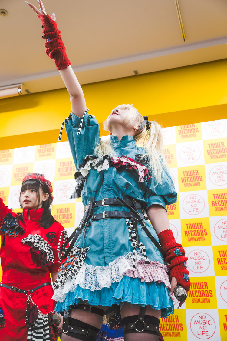 ＜ゆるめるモ！の再逆襲[Re:Counterattack]＞タワーレコード新宿店9F（2024年5月19日）