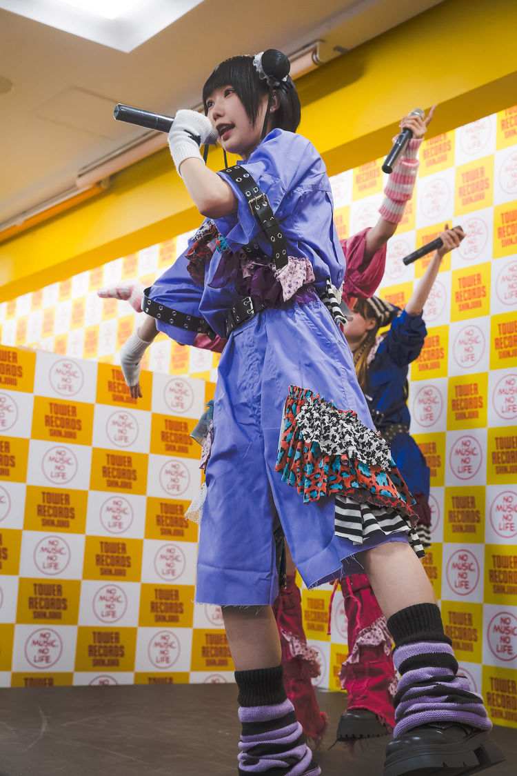 ＜ゆるめるモ！の再逆襲[Re:Counterattack]＞タワーレコード新宿店9F（2024年5月19日）