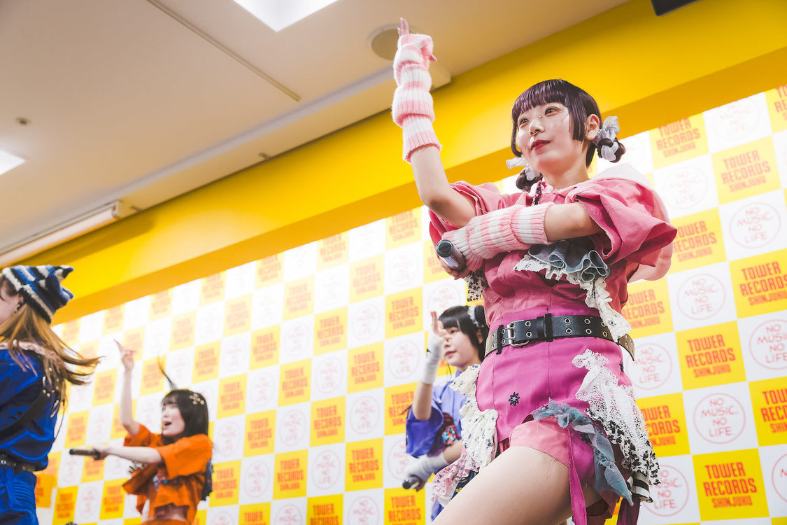 ＜ゆるめるモ！の再逆襲[Re:Counterattack]＞タワーレコード新宿店9F（2024年5月19日）