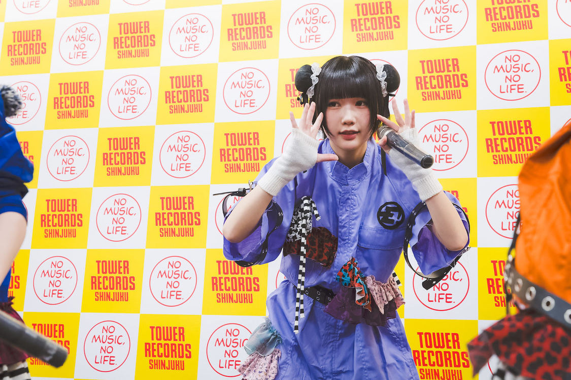 ＜ゆるめるモ！の再逆襲[Re:Counterattack]＞タワーレコード新宿店9F（2024年5月19日）