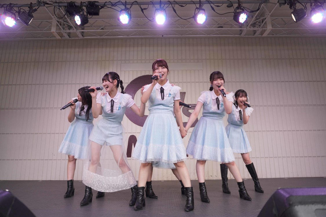 STU48＜1stアルバム『懐かしい明日』発売記念イベント＞あべのキューズモール（2024年6月8日／©︎STU）