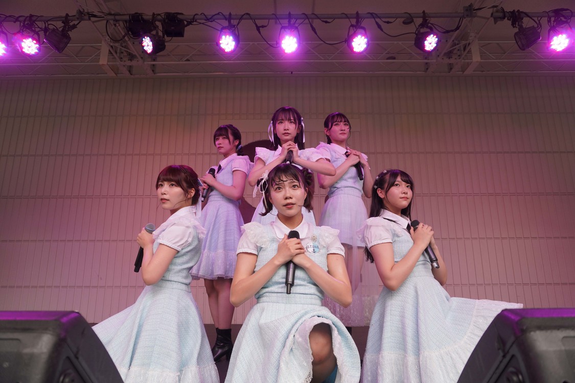 STU48＜1stアルバム『懐かしい明日』発売記念イベント＞あべのキューズモール（2024年6月8日／©︎STU）