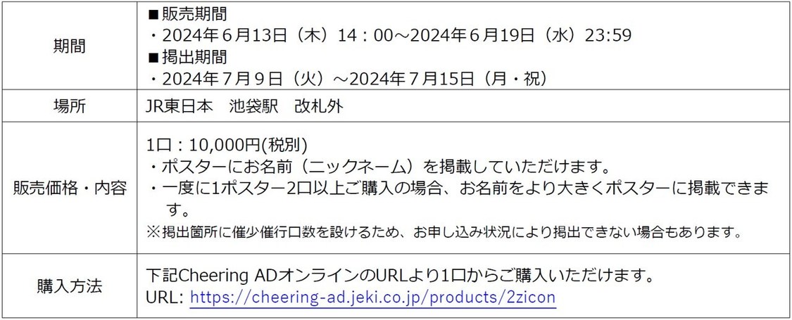 ＜虹のコンキスタドール10周年お祝いキャンペーン＞