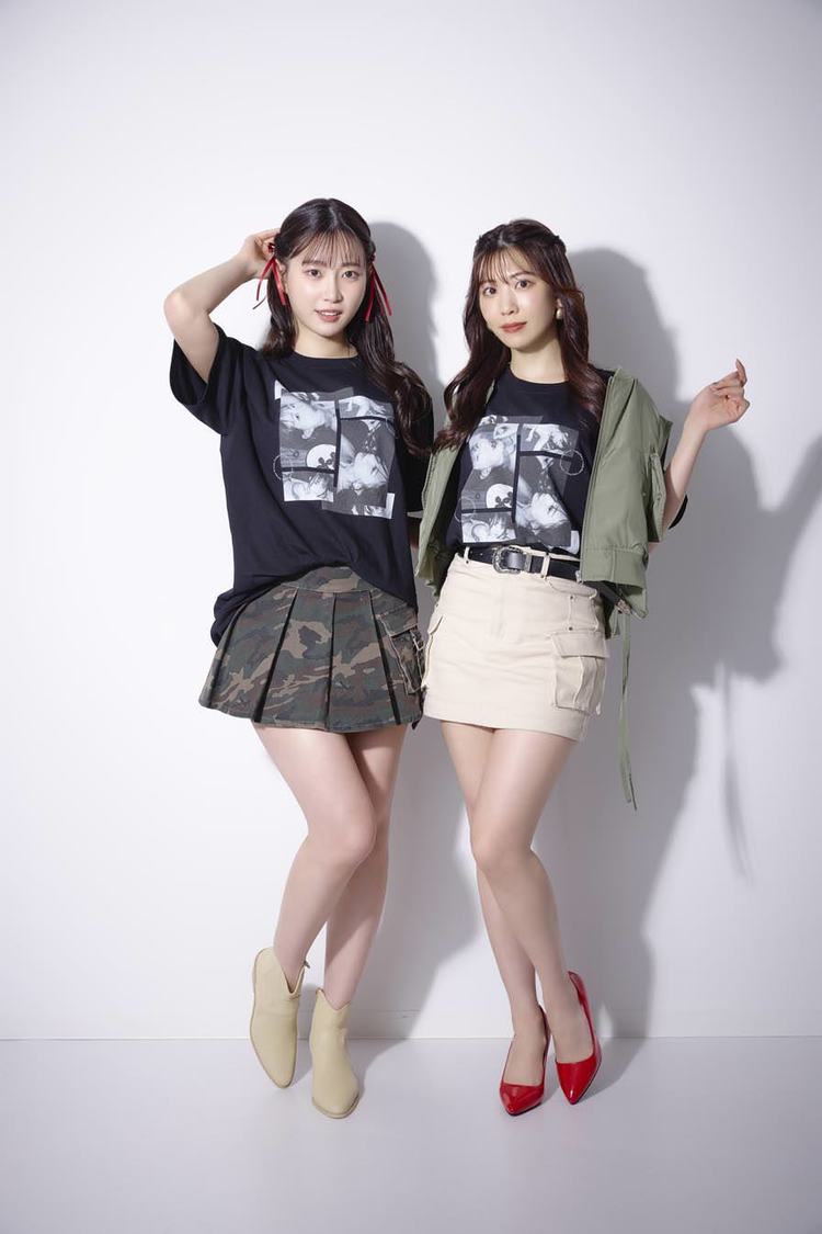 オリジナルTシャツ（#Escape・#LadyMary／美谷朱音・山岸あや花）