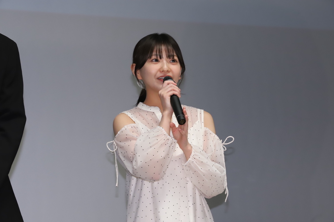 大熊杏優＜映画『こころのふた〜雪ふるまちで〜』東京公開記念舞台挨拶＞ユナイテッド・シネマ豊洲（2024年6月15日）