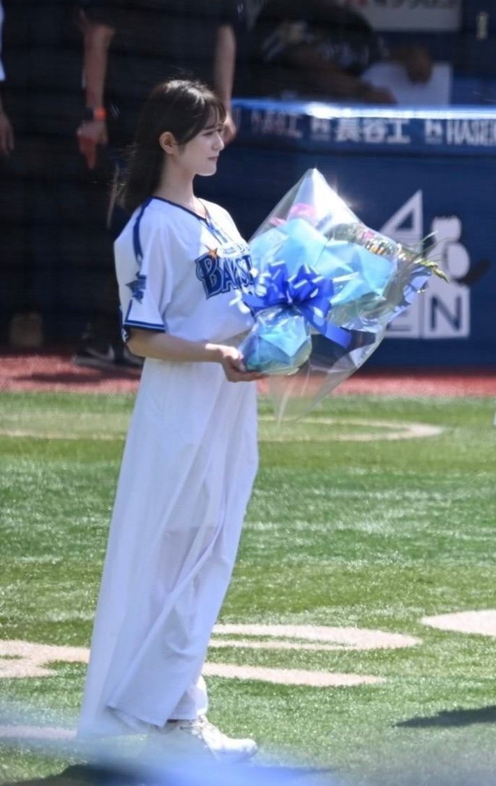 美波しあん＜日本生命セ・パ交流戦2024 横浜DeNAベイスターズ対福岡ソフトバンクホークス＞横浜スタジアム（2024年6月8日）