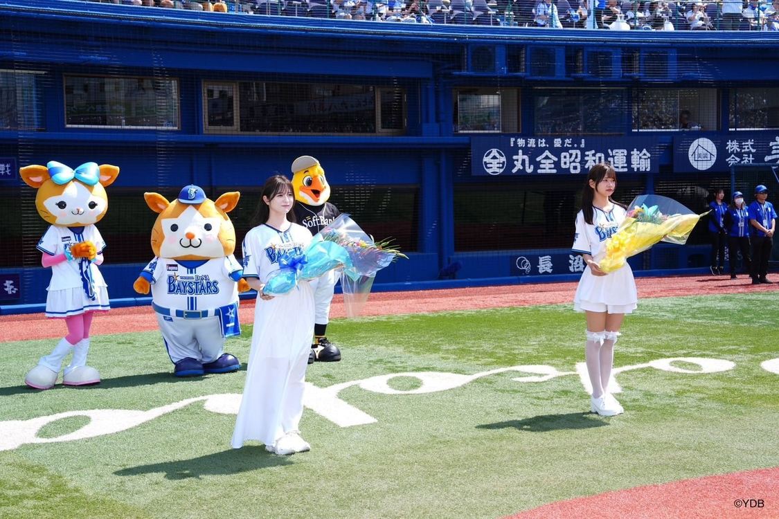 美波しあん＜日本生命セ・パ交流戦2024 横浜DeNAベイスターズ対福岡ソフトバンクホークス＞横浜スタジアム（2024年6月8日）