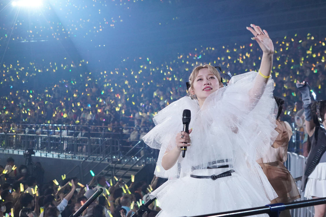 アンジュルム＜ANGERME CONCERT 2024 SECRET SECRET 佐々木莉佳子FINAL「愛情の世界へ、君もおいでよ」＞横浜アリーナ（2024年6月19日）