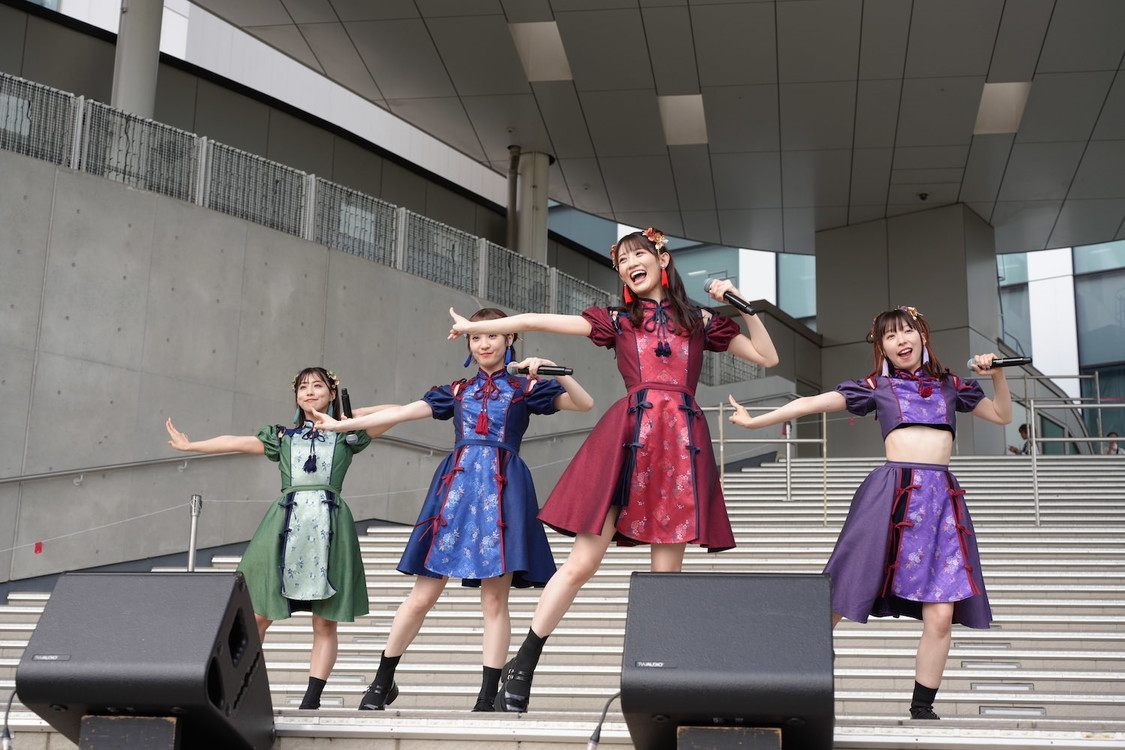 TEAM SHACHI「のんあるすいけん feat.炒飯」＜フリーライブツアー2024春夏〜#かわちぃ友達と待ち合わせ〜＞ダイバーシティ東京プラザ フェスティバル広場（2024年6月29日）