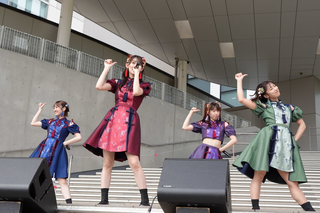 TEAM SHACHI「のんあるすいけん feat.炒飯」＜フリーライブツアー2024春夏〜#かわちぃ友達と待ち合わせ〜＞ダイバーシティ東京プラザ フェスティバル広場（2024年6月29日）