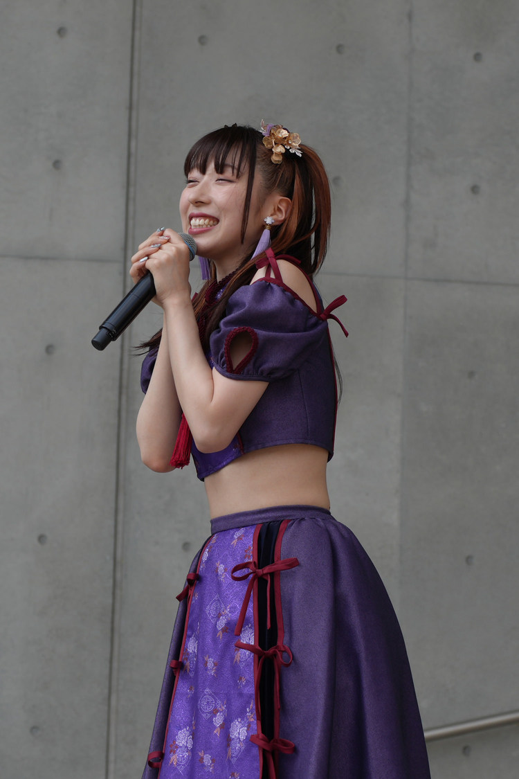 大黒柚姫（TEAM SHACHI）＜フリーライブツアー2024春夏〜#かわちぃ友達と待ち合わせ〜＞ダイバーシティ東京プラザ フェスティバル広場（2024年6月29日）