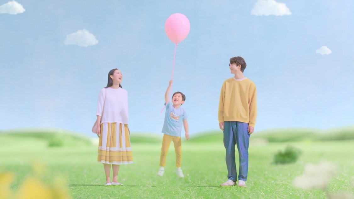 「【フラット35】子育てプラス」新CM（15秒ver）場面写真
