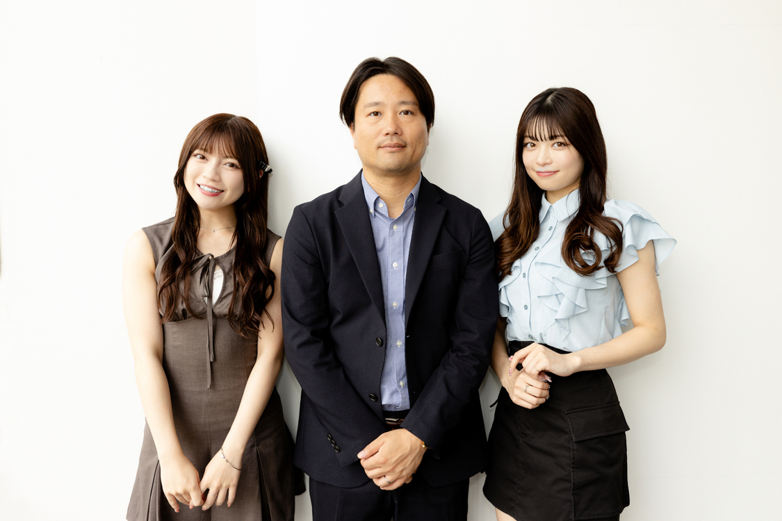 廣川奈々聖（わーすた）、前田健太郎（六本木アイドルフェスティバル総合プロデューサー）、白岡今日花（Task have Fun）