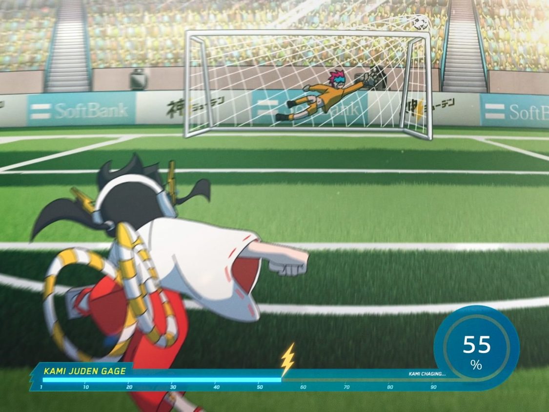 『motorola edge 50s pro』新CM「神ジューデンガール」篇場面写真