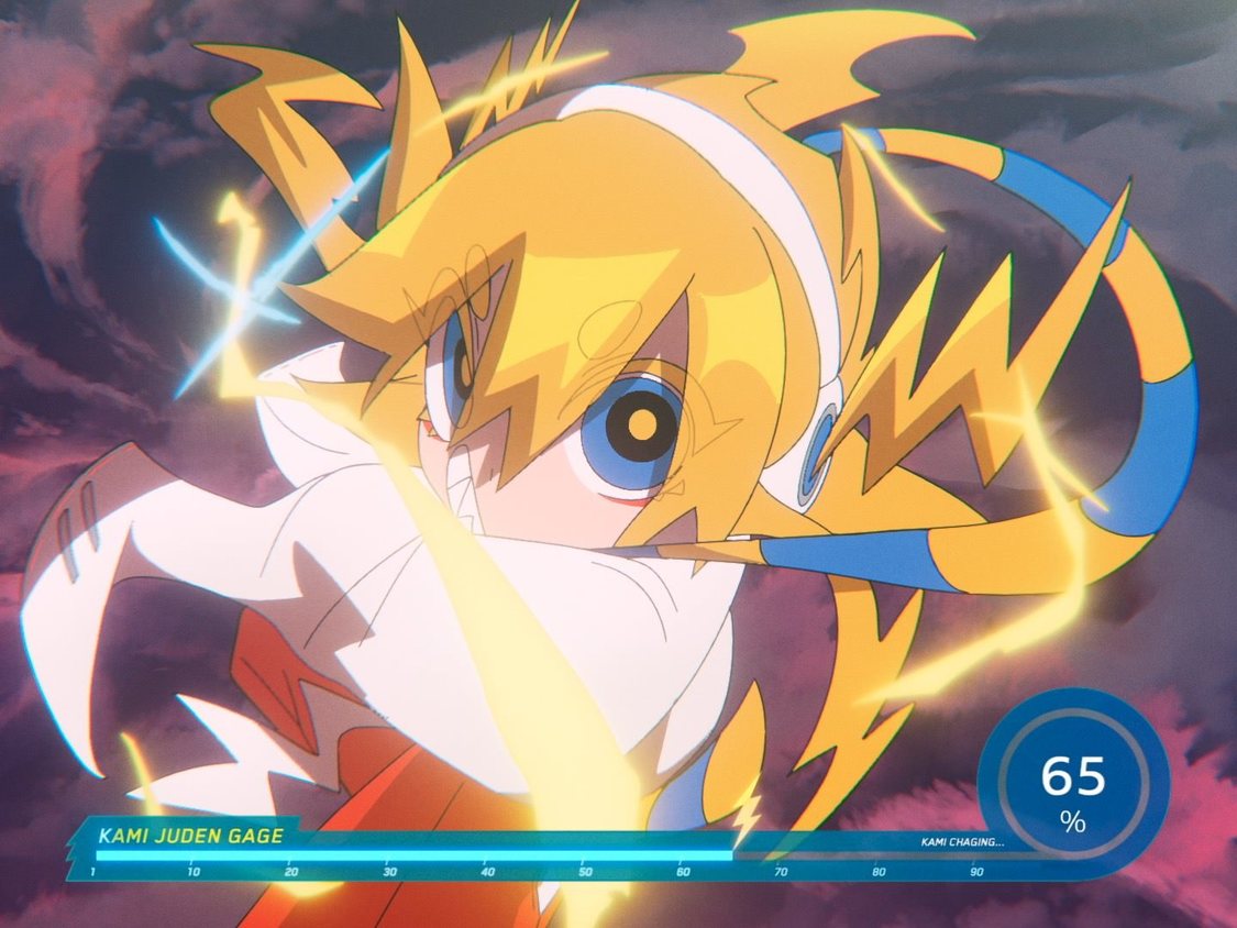 『motorola edge 50s pro』新CM「神ジューデンガール」篇場面写真