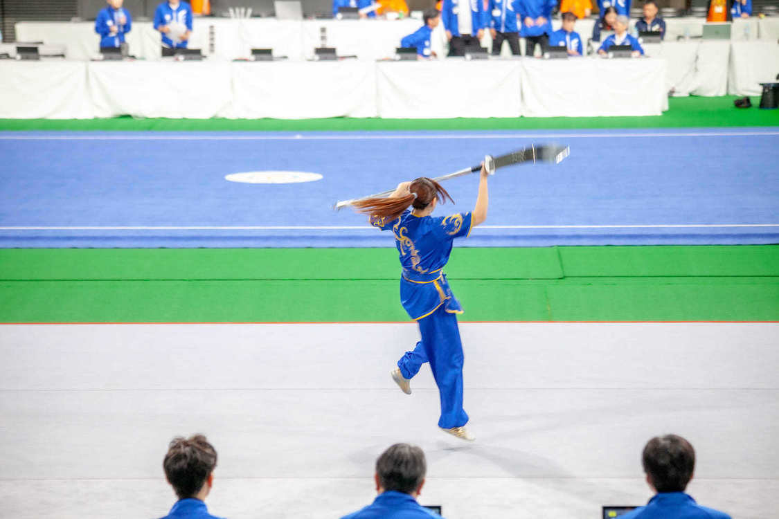 すみれおじさん＜第41回全日本武術太極拳選手権大会＞東京体育館（2024年7月12日）