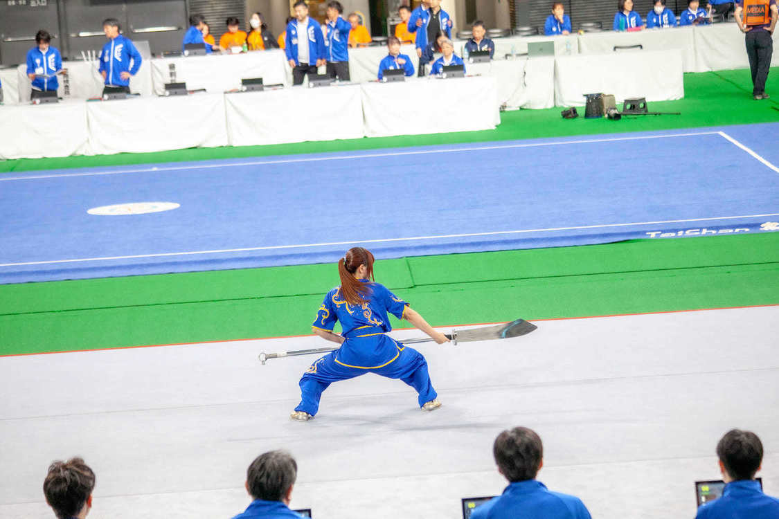 すみれおじさん＜第41回全日本武術太極拳選手権大会＞東京体育館（2024年7月12日）