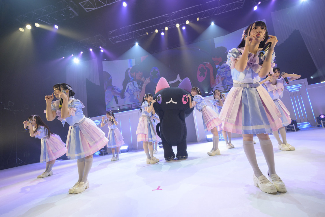 「すきっちゅーの」＜高嶺のなでしこ全国ツアー2024“わたし色に 染まれ”＞TOKYO DOME CITY HALL（2024年7月13日／©林晋介）