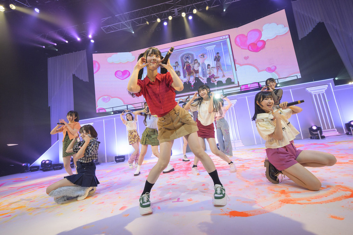 「モテチェン！」＜高嶺のなでしこ全国ツアー2024“わたし色に 染まれ”＞TOKYO DOME CITY HALL（2024年7月13日／©林晋介）
