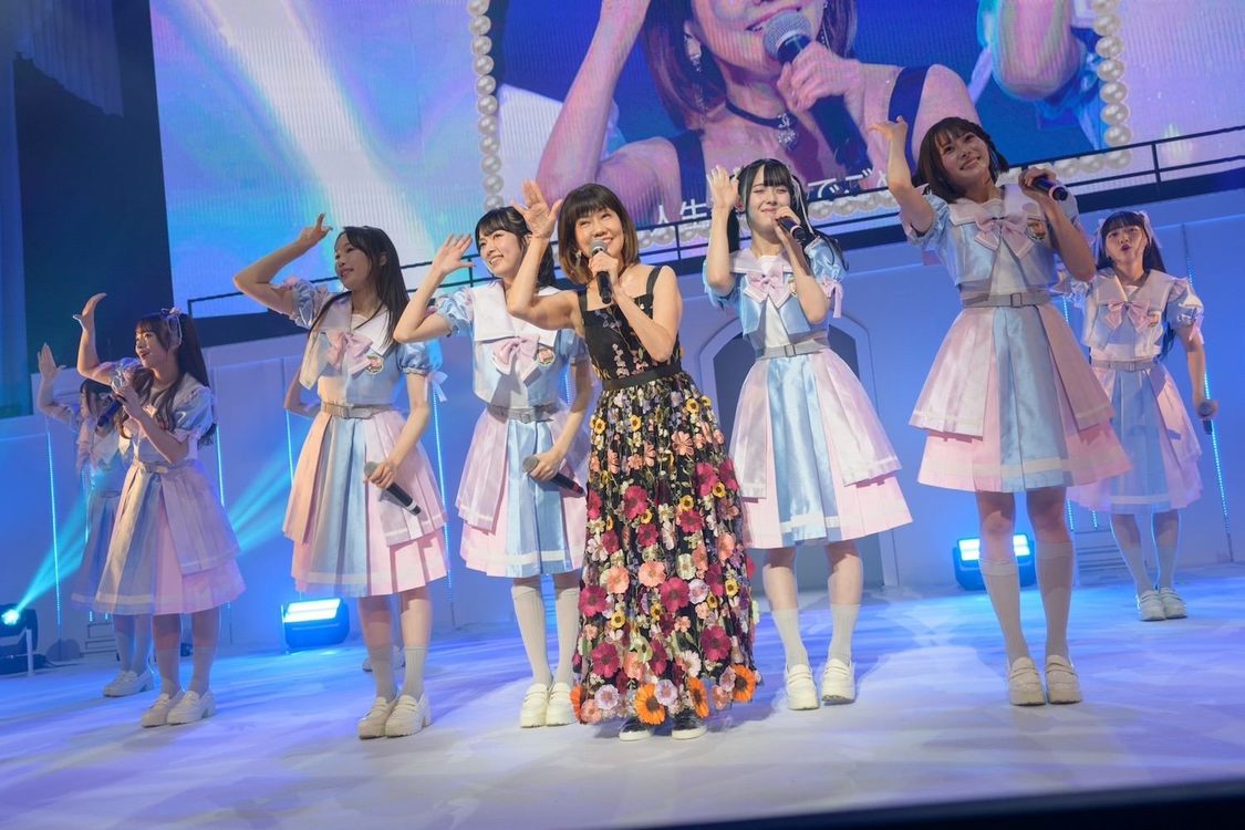 「可愛くてごめん」＜高嶺のなでしこ全国ツアー2024“わたし色に 染まれ”＞TOKYO DOME CITY HALL（2024年7月13日／©林晋介）