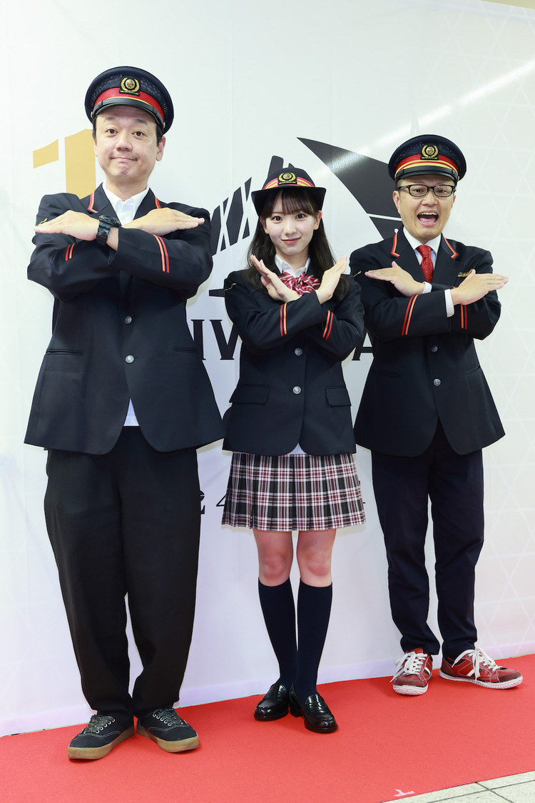 ＜特急スペーシア X 運行開始1周年記念出発式＞（2024年7月15日／©2024 Zest, Inc.）