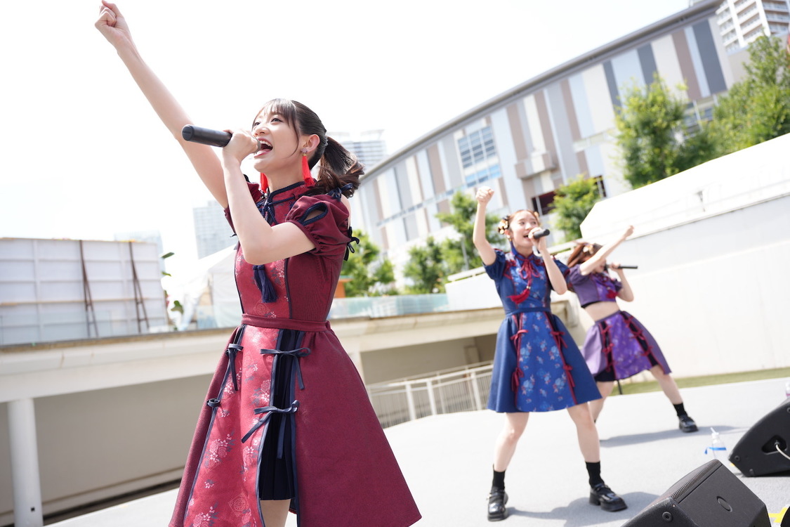 ＜TEAM SHACHI フリーライブツアー2024春夏 〜 #かわちぃ友達と待ち合わせ ～＞アーバンドック ららぽーと豊洲 シーサイドデッキメインステージ（2024年7月21日）