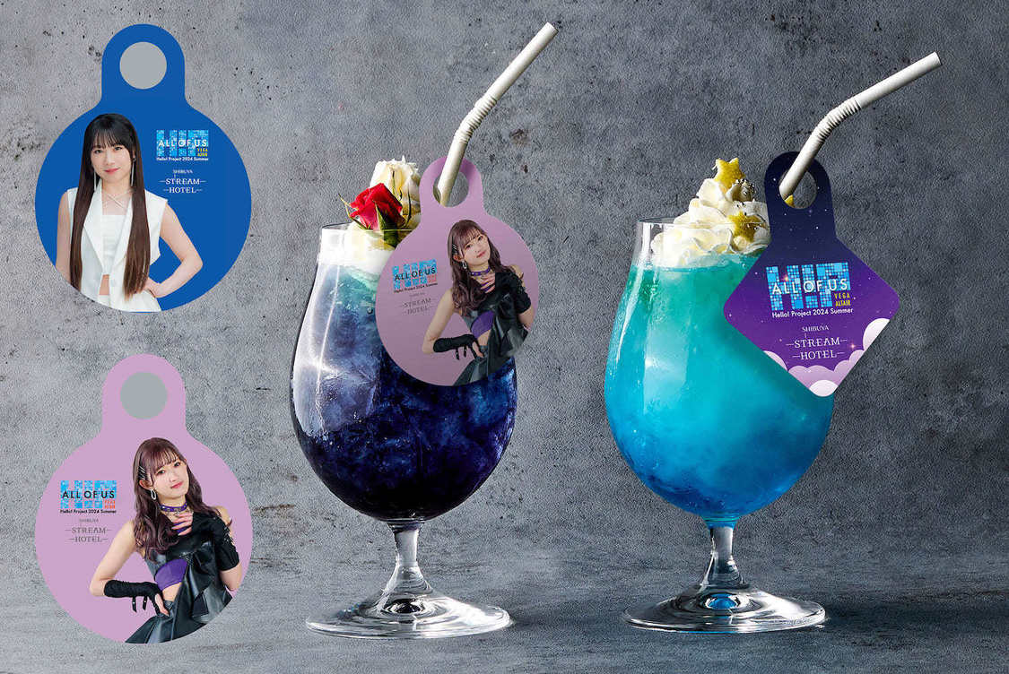 左：卒業記念ドリンク／右：公演記念ドリンク