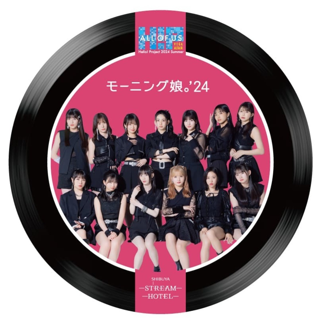 オリジナルレコード風コースター