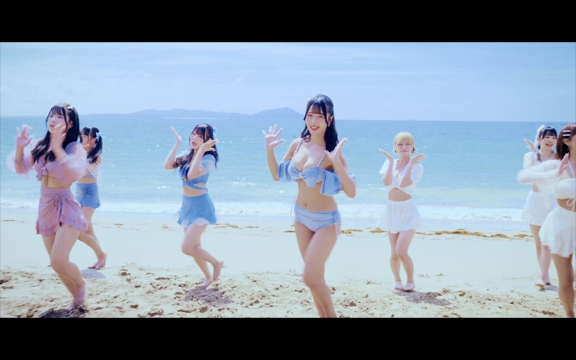 「渚のシンデレラ ～Summer Breeze～」MV場面写真