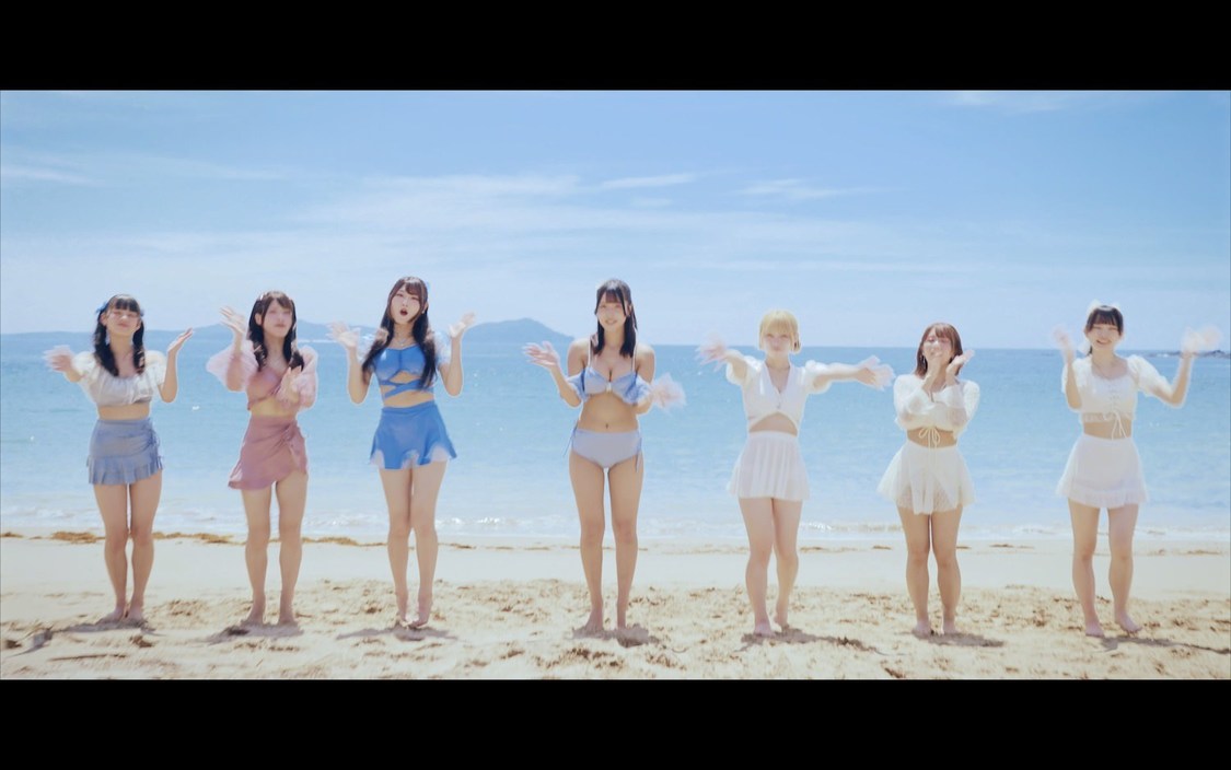 「渚のシンデレラ ～Summer Breeze～」MV場面写真