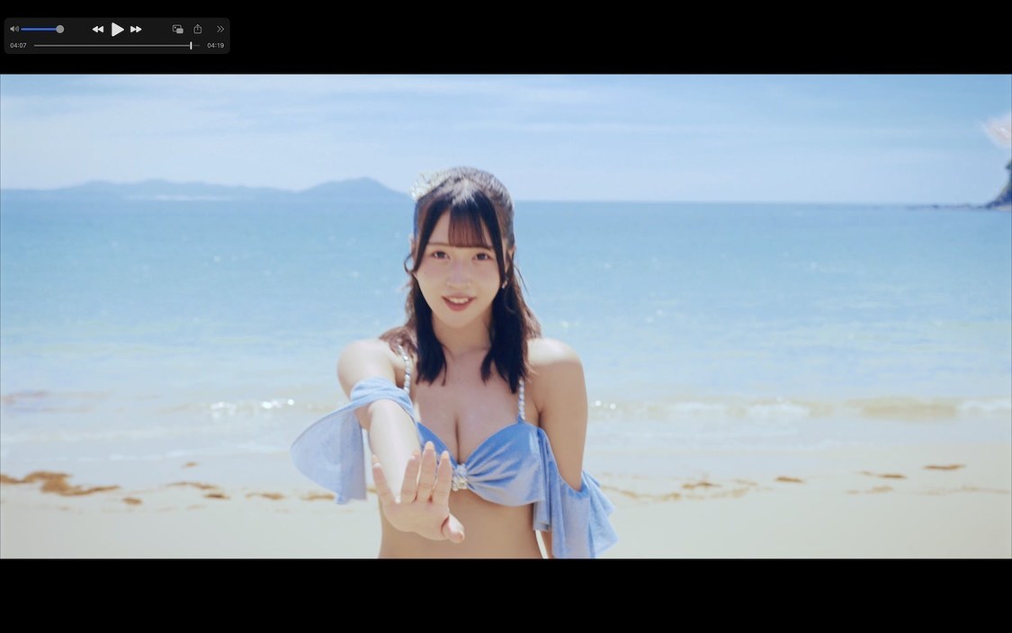 「渚のシンデレラ ～Summer Breeze～」MV場面写真