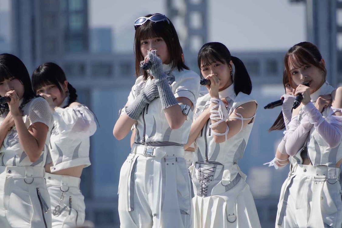 WHITE SCORPION＜TOKYO IDOL FESTIVAL 2024 supported byにしたんクリニック＞（2024年8月3日／©OVERSE）