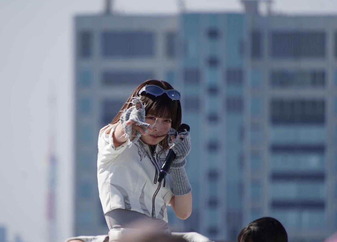 WHITE SCORPION＜TOKYO IDOL FESTIVAL 2024 supported byにしたんクリニック＞（2024年8月3日／©OVERSE）