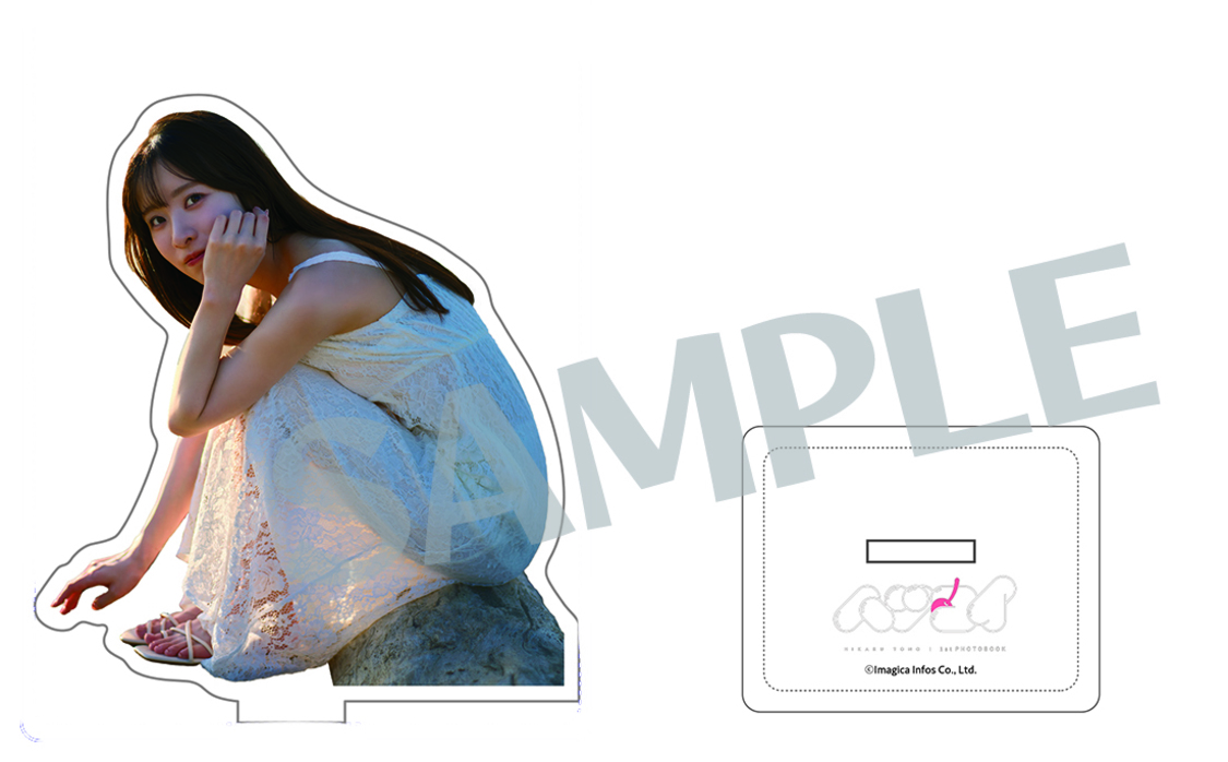 【インフォスクエア限定アクリルフィギュア】遠野ひかる1st写真集 ハツヨイ