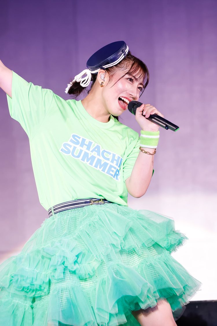 ＜SHACHI SUMMER 2024 〜サマースプラッシュ！やんちゃで自由な真夏の祭典〜＞東武動物公園 イベントステージHOLA!（2024年8月10日）