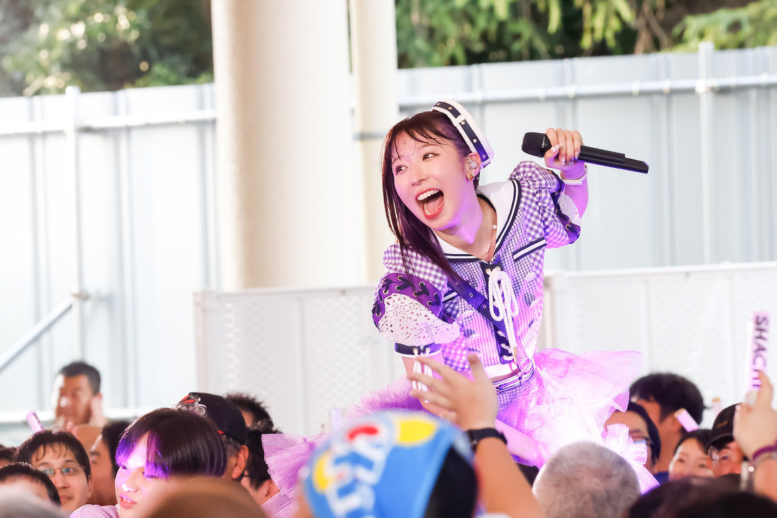 ＜SHACHI SUMMER 2024 〜サマースプラッシュ！やんちゃで自由な真夏の祭典〜＞東武動物公園 イベントステージHOLA!（2024年8月10日）