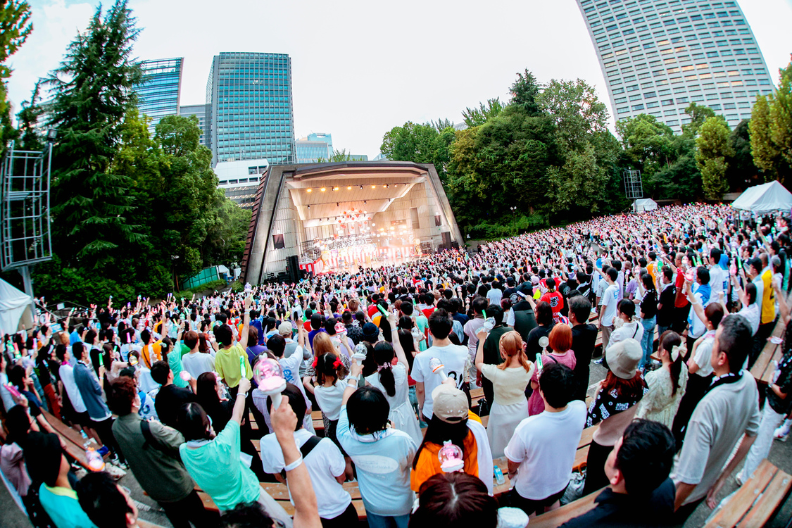 FRUITS ZIPPER＜夏祭りジッパー＞日比谷公園大音楽堂（2024年8月11日）