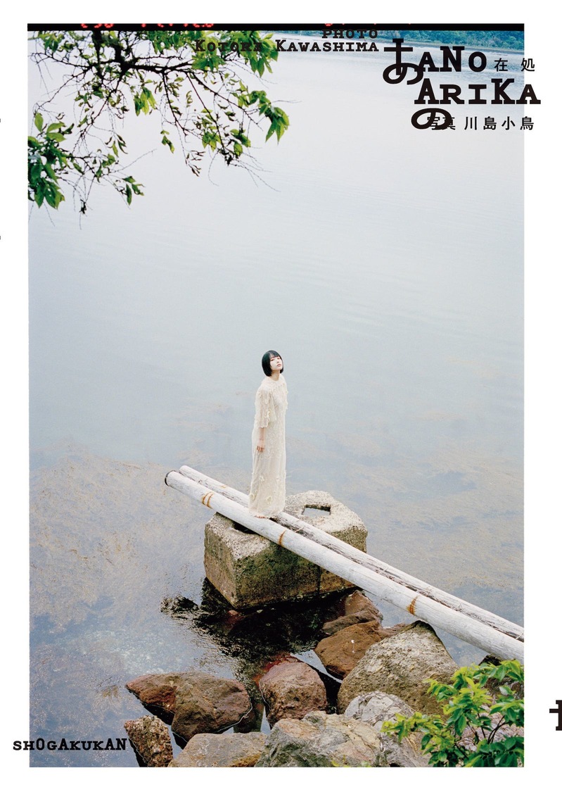 『あの写真集　あの在処』リバーシブルカバー裏面（撮影：川島小鳥）