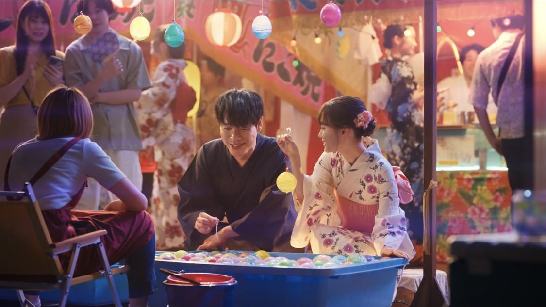 『menu』新TV-CM「夏の恋」篇