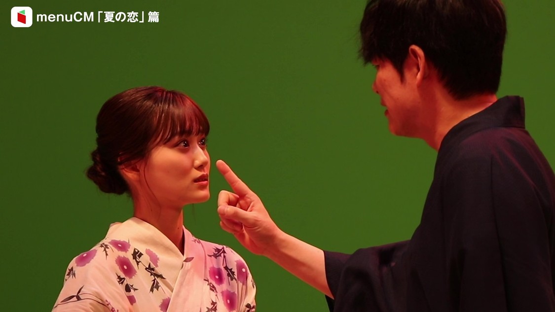 『menu』新TV-CMメイキング