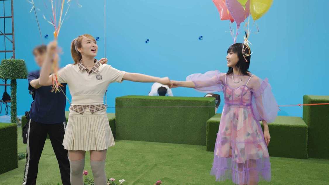 ME:I『ホットペッパービューティー』新WEB-CM「UPDATE! NEW:ME」篇メイキング