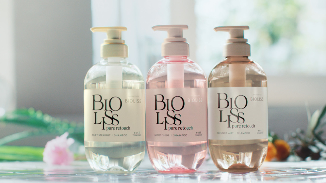 「ビオリス ピュアレタッチ」新TV-CM「ビオリス 写真みたいに篇」カットデータ