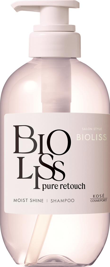 「ビオリス ピュアレタッチ」ぱやとぅやライン:浮いたぱや毛もしっとりとぅや髪へみちびく、ダメージケアタイプ