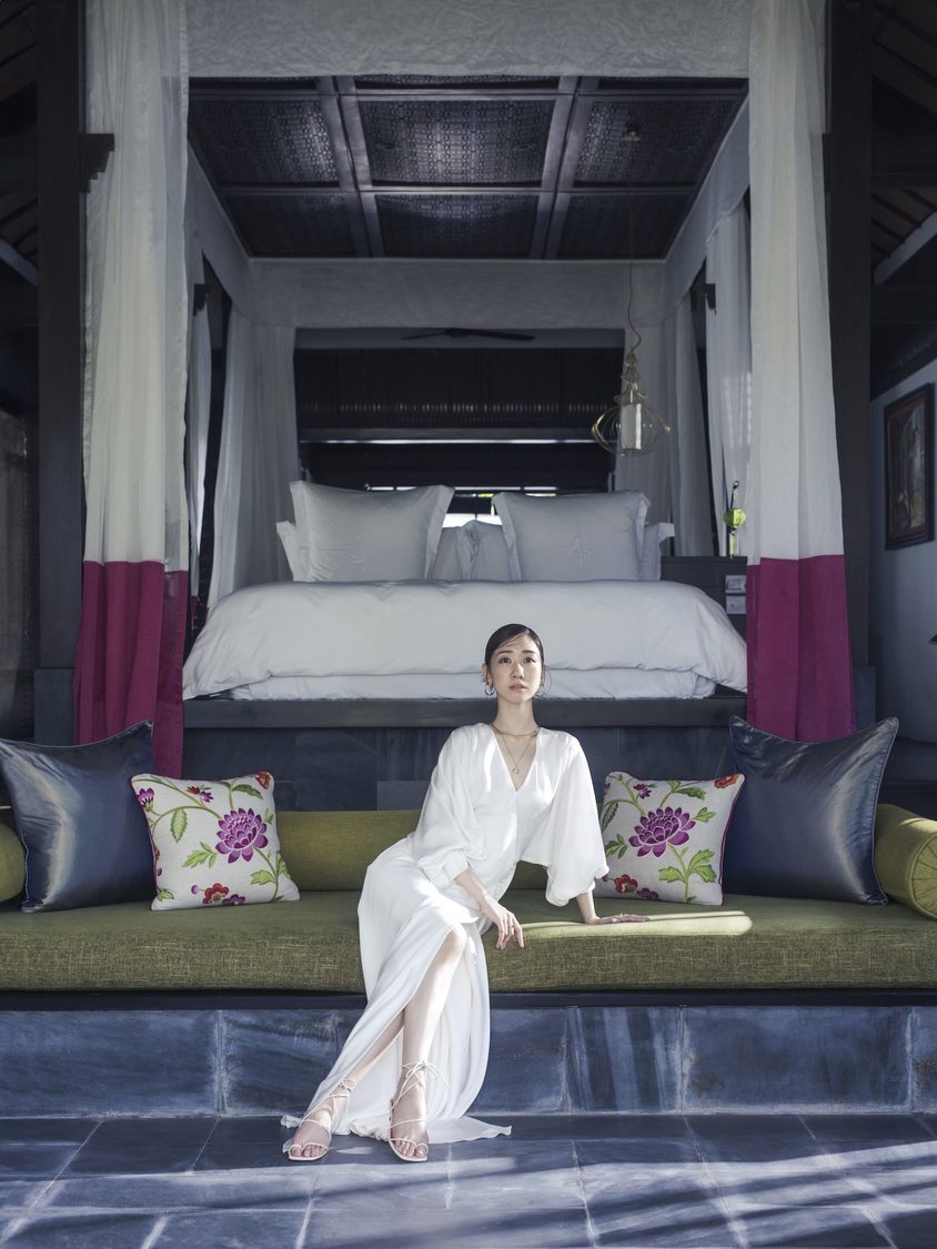 柏木由紀『ゼクシィ海外ウエディング 2024 Autumn & Winter』アザーカット