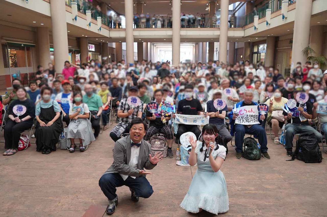 STU48 池田裕楽＜スペシャルライブ＞ゆめタウン福山 ポートモール（2024年8月24日／ⒸSTU）