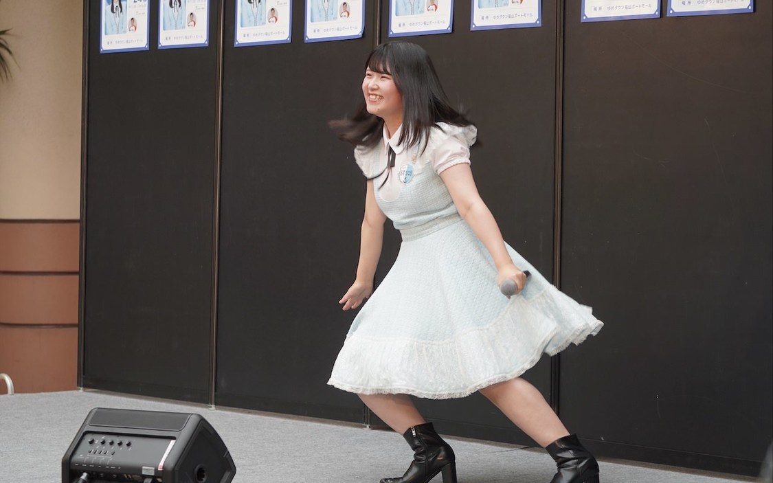 STU48 池田裕楽＜スペシャルライブ＞ゆめタウン福山 ポートモール（2024年8月24日／ⒸSTU）