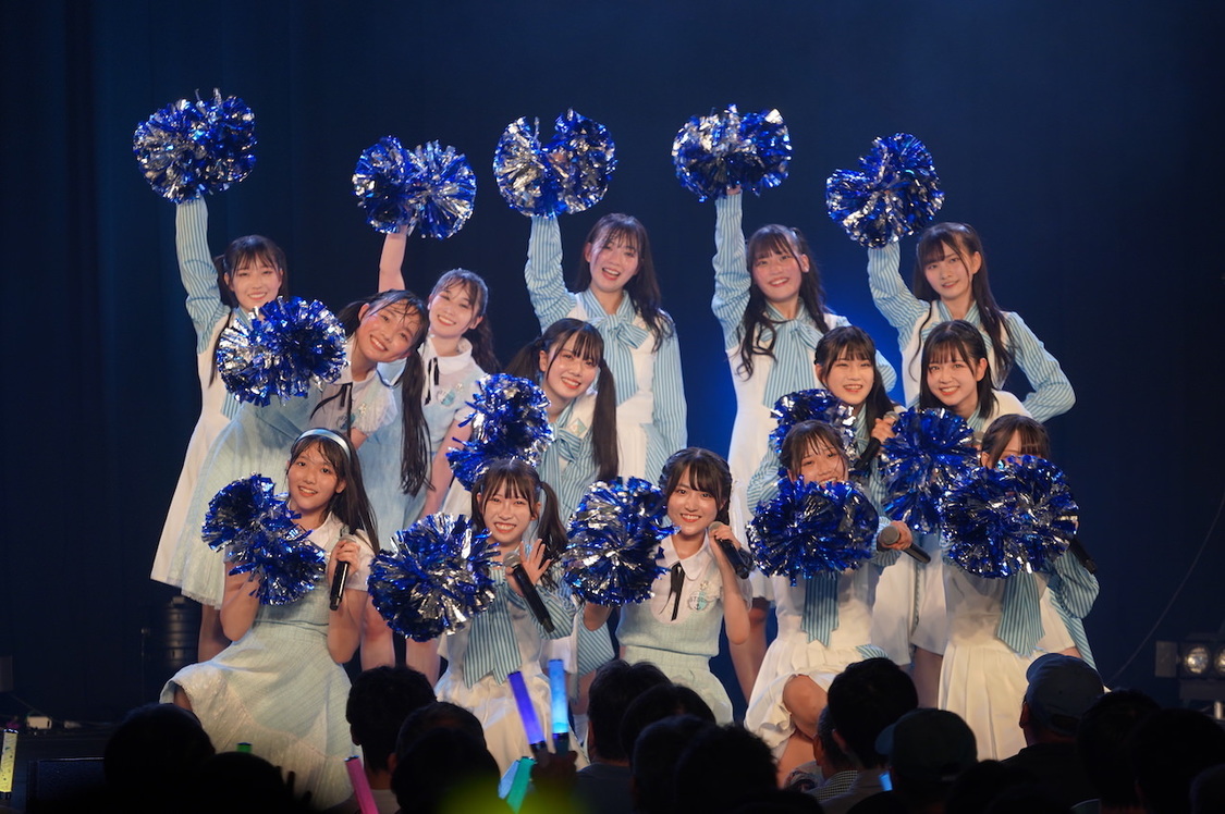 ＜STU48 2.5×3 特別LIVE＞BLUE LIVE HIROSHIMA（2024年8月25日／ⒸSTU）