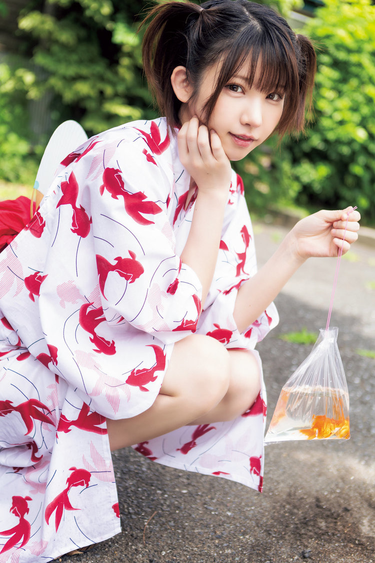 えなこポスター『ヤングチャンピオン』No.18（Ⓒ西村康（秋田書店））