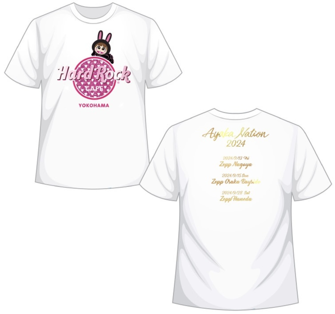 「Hard Rock Cafe × Sasaki Ayaka T-shirt 2024」