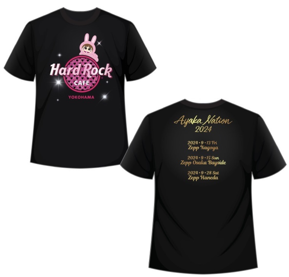 「Hard Rock Cafe × Sasaki Ayaka T-shirt 2024」